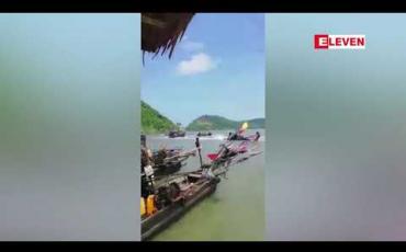 Embedded thumbnail for ပုလောမြို့နယ်၊ကျောက္ကာကျေးရွာတွင် ရေပေါ်သင်္ကြန်ပွဲတော်ကျင်းပ