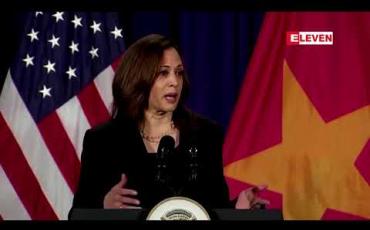 Embedded thumbnail for တရုတ်၏ လုပ်ရပ်များကို အမေရိကန်က ပွင့်လင်းစွာပြောမည်ဟု ဟားရစ် ပြောကြား