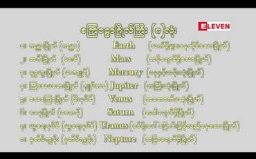 Embedded thumbnail for  သုတအလင်းတံခါး