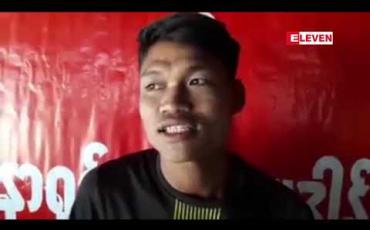 Embedded thumbnail for ဒေသတည်ငြိမ်အေးချမ်းပြီးစားနပ်ရိက္ခာလွတ်လွတ်လပ်လပ်သယ်ယူခွင့်ရသည့်အခါ နေရပ်ပြန်မည်ဟု ကျောက်တော်မြို့နယ်မှ နေရပ်စွန့်ခွာသူများပြောကြား