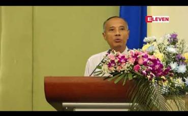 Embedded thumbnail for နိုင်ငံရေး ဆွေးနွေးပွဲတွင် ပါဝင်နေသည့် အဖွဲ့အစည်းများအနေဖြင့် လူထုကို မျက်နှာမမူဘဲ မိမိတို့ အစုအဖွဲ့၏ အကျိုးစီးပွားကိုသာ အခြေခံဆွေးနွေးနေပါက နိုင်ငံရေးပြဿနာကို ဖြေရှင်းနိုင်မည် မဟုတ်ဟု ABSDF ဒုဥက္ကဋ္ဌ ရဲဘော်မျိုးဝင်း ပြောကြား
