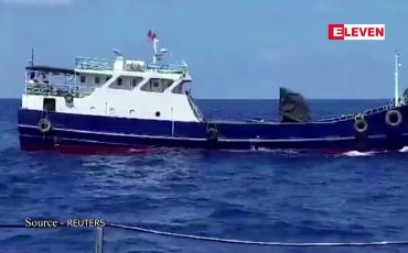 Embedded thumbnail for တောင်တရုတ်ပင်လယ်ရှိ ကျွန်းတစ်ကျွန်းအနီးတွင် တရုတ်၏တည်ရှိမှုအပေါ် ဖိလစ်ပိုင် ကန့်ကွက်