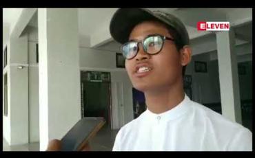 Embedded thumbnail for စစ်ကိုင်းပညာရေးတက္ကသိုလ်တွင် မြန်မာ့ရိုးရာအတာသြင်္ကန် အကြိုရေသဘင်ပွဲတော် ကျင်းပ 