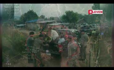 Embedded thumbnail for ထိုင်း- မြန်မာနယ်စပ် မဲဆောက်မြို့နယ် ဂျေတီကို့တိုက်နယ်တွင် အလုပ် လုပ်ကိုင်နေသည့် အထောက်အထားမဲ့ မြန်မာ နိုင်ငံသား တစ်ရာကျာ်ဖမ်းဆီးခံရ