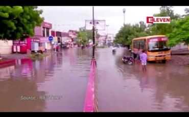 Embedded thumbnail for မုတ်သုံဆုတ်ခွာချိန်နောက်ကျသော အိန္ဒိယတွင်ရေကြီးမှုများကြောင့် လူ့၅၀ ဦးနီးပါးသေဆုံး