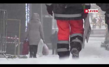 Embedded thumbnail for နှစ်သစ်ရဲ့ ပထမဆုံးဆီးနှင်းတွေနဲ့ ဖြူဖွေးလှနေတဲ့ မော်စကိုမြို့တော် 