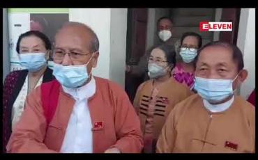 Embedded thumbnail for ဒေါက်တာ အောင်မိုးညို ဦးဆောင်သည့်အဖွဲ့အနေဖြင့် တွေ့ဆုံဆွေးနွေးရာတွင် လုပ်ပိုင်ခွင့်မရှိဘဲ သဘောထား နားထောင်ရုံ သက်သက်ဆိုလျှင် အလုပ်ဖြစ်ရန် ခက်ခဲမည်ဟု အနိုင်ရ တိုင်းရင်းသားပါတီအချို့ ပြောကြား