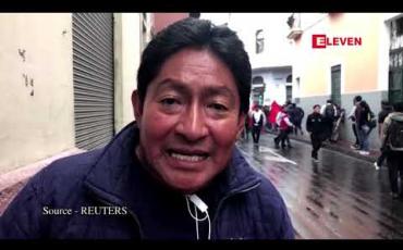 Embedded thumbnail for အီကွေဒေါနိုင်ငံတွင် အစိုးရဆန့်ကျင်ရေး ဆန္ဒပြမှုများ အကြီးအကျယ်ဖြစ်ပေါ်နေပြီး နိုင်ငံတစ်ဝန်း အရေးပေါ်အခြေအနေ ကြေညာထား
