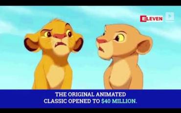 Embedded thumbnail for The Lion King ဇာတ်ကား တရုတ်နိုင်ငံတွင် ပွဲဦးထွက်ပြသမှု ဝင်ငွေ အမေရိကန်ဒေါ်လာ ၁၃ ဒသမ ၄ သန်း ရရှိခဲ့ 