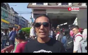 Embedded thumbnail for ခွင့်ရက်ရှည်ရမှုကြောင့် မဲဆောက်-မြဝတီလမ်းမှတစ်ဆင့် မြန်မာနိုင်ငံသို့ပြန်လာသူရွှေ့ပြောင်းအလုပ်သမား နေ့စဉ်ထောင်ချီ ရှိနေ 