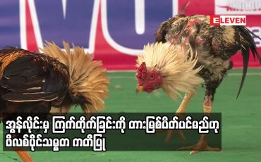 Embedded thumbnail for အွန်လိုင်းမှ ကြက်တိုက်ခြင်းကို တားမြစ်ပိတ်ပင်မည်ဟု ဖိလစ်ပိုင်သမ္မတ ကတိပြု