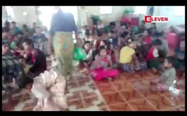 Embedded thumbnail for လက်နက်ကြီးပစ်ခတ်သံများကြားရခြင်းကြောင့် ယိုးချောင်းအထက်ပိုင်းကျွန်းသာယာကျေးရွာသားများထပ်မံထွက်ပြေးလာကြပြီးကန်စောက်ကျေးရွာတွင်စစ်ဘေးရှောင်ဦးရေသုံးရာနီးပါးအထိ မြင့်တက်လာ 