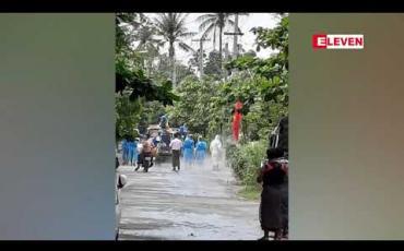 Embedded thumbnail for မန္တလေးတွင် ပိုးတွေ့လူနာအများဆုံးဖြစ်သည့် အောင်မြေသာစံမြို့နယ်၌ Semi Lockdown အား အပိုင်းသုံးပိုင်းဖြင့် ပြုလုပ် 