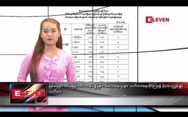 Embedded thumbnail for ဇူလိုင် ၁၅ ရက် နေ့လယ်ပိုင်း သတင်းအစီအစဉ် 