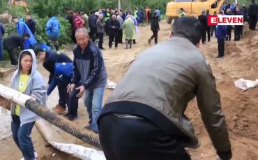 Embedded thumbnail for တရုတ်နိုင်ငံ ရှန်းစီးပြည်နယ်တွင် ရေလွှမ်းမှုကြောင့် လူ နှစ်သန်းနီးပါး ဘေးလွတ်ရာ ရွှေ့ပြောင်းရ