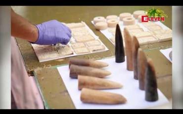 Embedded thumbnail for ဗီယက်နမ်ကိုပို့မည့် စံချိန်တင်ပမာဏရှိသည့် သင်းခွေချပ်အကြေးခွံများစင်ကာပူတွင်သိမ်းဆည်းရမိ 