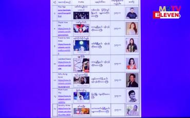 Embedded thumbnail for အနုပညာရှင်များ အပါအဝင် ၂၀ ဦးအား ပုဒ်မ ၅၀၅ (က) ဖြင့် ထပ်မံအမှုဖွင့်
