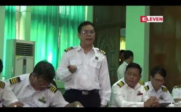 Embedded thumbnail for ရန်ကုန်မြို့ပတ်ရထားလမ်းများအဆင့်မြှင့်တင်ခြင်းလုပ်ငန်း ဆောင်ရွက်ပြီးစီးပါက လက်ရှိမြို့ပတ်ရထား အသုံးပြု နေသည့် ခရီးသည်ထက် သုံးဆခန့်ပိုမို ဝန်ဆောင်မှု ပေးနိုင်မည် 