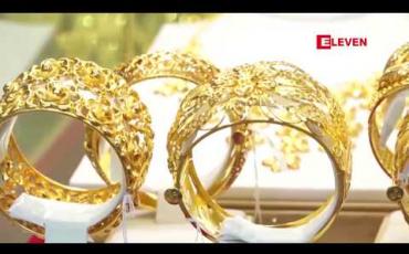 Embedded thumbnail for ပြည်တွင်းအခေါက်ရွှေစျေး တစ်ရက်တည်းတစ်ကျပ်သား ကျပ် သုံးသောင်းကျော်ခုန်တက်ပြီး စံချိန်တင်စျေး ကျပ် ၁,၃၁၅,၀၀၀ ကို ရောက်ရှိလာ 