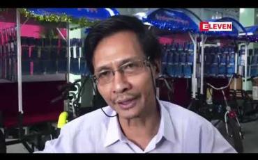 Embedded thumbnail for မသန်စွမ်းသူများအတွက် လျှပ်စစ် ဘီးတပ်လှည်းများ ပေးအပ်လှူဒါန်းပွဲကို ရွှေမင်းသားဖောင်ဒေးရှင်း (မြန်မာ) နှင့် မိုးယံရွှေလမင်းနှင့် မြတ်ဆုကုဋေတို့ ပူးပေါင်း ပြုလုပ်