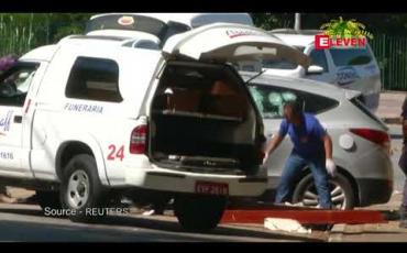 Embedded thumbnail for ဘရာဇီးလ်နိုင်ငံ ဆော်ပေါ်လိုမြို့တွင် ATM စက်များကို ဖောက်ခွဲဖျက်ဆီးပြီး ပိုက်ဆံလုယူရန် ကြံစည်မှုကို ရဲတပ်ဖွဲ့က ဟန့်တားနိုင်ခဲ့ပြီး သံသယရှိသူ ၁၀ ဦးကို သုတ်သင်နိုင်ခဲ့