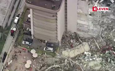 Embedded thumbnail for အမေရိကန်၊ မိုင်ယာမီရှိ ၁၂ ထပ်လူနေအဆောက်အအုံ တစ်စိတ်တစ်ပိုင်းပြိုကျခဲ့