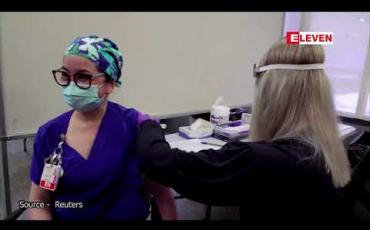 Embedded thumbnail for အမေရိကန် အလက်စကာပြည်နယ်တွင် ကျန်းမာရေးဝန်ထမ်းတစ်ဦး ကိုဗစ်ကာကွယ်ဆေး ထိုးပြီးနောက် ပြင်းထန်သည့် ဓာတ်မတည့်မှုပြခဲ့