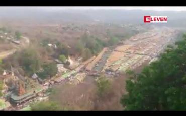 Embedded thumbnail for မြန်မာနှစ်ဆန်းတစ်ရက်နေ့တွင် ပိတ်ပွဲပြုလုပ်ခဲ့သည့် မန်းရွှေစက်တော်ဘုုရားပွဲတော် ပိတ်ပွဲပြီးသည်အထိ ဘုရားဖူးများစည်ကားခဲ့