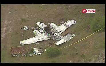 Embedded thumbnail for အမေရိကန်နိုင်ငံ တက္ကဆက်ပြည်နယ်တွင် အင်ဂျင်နှစ်လုံးတပ် ဂျက်လေယာဉ်တစ်စင်း ပျက်ကျခဲ့ပြီး လေယာဉ်မှူးအပါအဝင် လိုက်ပါသူ ခြောက်ဦးစလုံး သေဆုံး