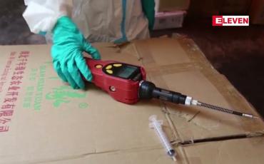 Embedded thumbnail for ချိုင်းချွေးမှတဆင့် ကိုရိုနာဗိုင်းရပ်စ်ရှိ/မရှိ စစ်ဆေးအဖြေထုတ်ပေးသည့်စက်ကို  တီထွင်