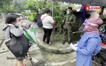 Embedded thumbnail for ဖိလစ်ပိုင်တွင် ကိုဗစ်ကူးစက်မှု မြင့်တက်နေသဖြင့် ကန့်သတ်ပိတ်ပင်မှုများကို သမ္မတ ဒူတာတေး သက်တမ်းတိုး