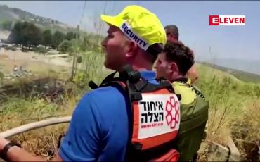 Embedded thumbnail for လက်ဘနွန်ဘက်မှ ပစ်ခတ်ခဲ့သည့် ရော့ကတ်ဒုံးကျည်နှစ်စင်း ထိမှန်ကျရောက်ခဲ့ပြီးနောက် အစ္စရေးက လက်နက်ကြီးများဖြင့် တုံ့ပြန်ပစ်ခတ်