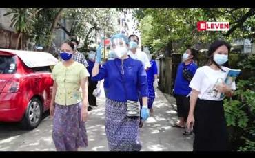 Embedded thumbnail for ပြည်သူ့ရှေ့ဆောင်ပါတီ(PPP)ဥက္ကဋ္ဌ ဒေါက်တာသက်သက်ခိုင်ဦးဆောင်၍ မရမ်းကုန်းမြို့နယ်အတွင်း ရပ်ကွက်အချို့၌ Lockdown ချထားသည့် အိမ်ထောင်စုများသို့ စားသောက်ဖွယ်ရာများလှူဒါန်း  