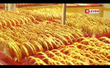 Embedded thumbnail for ပြည်တွင်းအခေါက်ရွှေဈေး တစ်ကျပ်သား ကျပ် ၁၃သိန်းအောက် ကျပ် ၁,၂၇၅,၀၀၀ သို့ နာရီပိုင်းဈေးကျဆင်းခဲ့ 