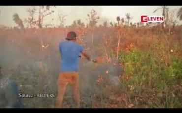 Embedded thumbnail for ဘိုလီဗီးယားနိုင်ငံတွင် တောမီးကြောင့် မြေဟက်တာ ၁.၇ သန်း လောင်ကျွမ်းပျက်စီးခဲ့ဟု အစိုးရတာဝန်ရှိသူများ ဆို