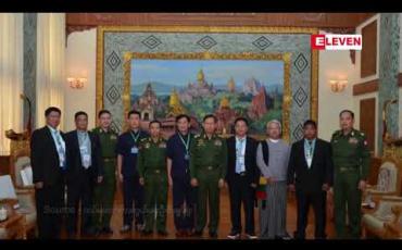 Embedded thumbnail for တပ်မတော်နှင့်တိုက်ပွဲများဖြစ်ပွားနေသည့် AA အဖွဲ့အပါအဝင် မြောက်ပိုင်းလက်နက်ကိုင် ခုနစ်ဖွဲ့နှင့် KNPP တို့ကို ငြိမ်းချမ်းရေးဆွေးနွေးရန် NRPC ဖိတ်ကြား (ရုပ်သံ) 
