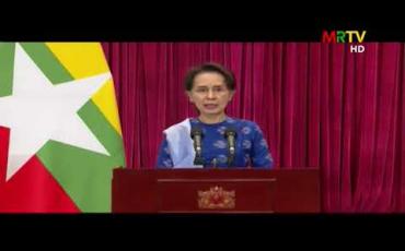Embedded thumbnail for ရန်ကုန်တိုင်းကို အသွားအလာ ကန့်သတ်မည်ဖြစ်ပြီး သတ်မှတ်ထားသည့် စည်းမျဉ်းစည်းကမ်းများကို မလိုက်နာလျှင် ဥပဒေအရ အရေးယူမည်ဟု နိုင်ငံတော်၏ အတိုင်ပင်ခံပုဂ္ဂိုလ်ပြောကြား 