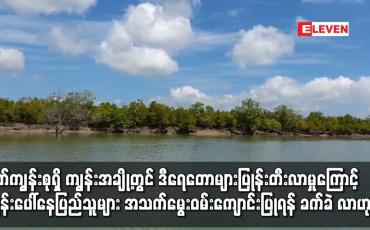 Embedded thumbnail for မြိတ်ကျွန်းစုရှိ ကျွန်းအချို့တွင် ဒီရေတောများပြုန်းတီးလာမှုကြောင့် အသက်မွေးဝမ်းကျောင်းပြုရန် ခက်ခဲလာ