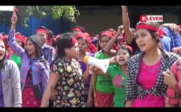 Embedded thumbnail for ရွှေလင်ဗန်းစက်မှုဇုန်ရှိ Four Ocean (ပီနံအိတ်) စက်ရုံ ပိတ်သိမ်းရသည့် အကြောင်းရင်းကို သက်ဆိုင်ရာမှ စစ်ဆေးပေးရန် စက်ရုံအလုပ်သမားများ တောင်းဆို 