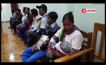 Embedded thumbnail for လွိုင်ကော်မြို့နယ်အတွင်း စရဖအရာရှိဟောင်းတစ်ဦးနှင့် ဒေသခံတောင်သူများ မြေယာအငြင်းပွားနေမှု တစ်ခုနှင့်ပတ်သက်၍ ပြည်နယ်လွှတ်တော်ကော်မတီ ကြားနာမှု ဆက်လက်ပြုလုပ် 