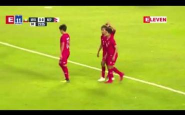 Embedded thumbnail for ၂၀၂၀ တိုကျိုအိုလံပစ်အမျိုးသမီးဘောလုံးခြေစစ်ပွဲ ဒုတိယအဆင့်အဖွင့်ပွဲစဉ်တွင် နီပေါကို ဂိုးပြတ်အနိုင်ယူပြီး မြန်မာအမျိုးသမီးအသင်း အဖွင့်လှခဲ့