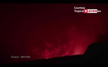 Embedded thumbnail for ငလျင်လှုပ်ခဲ့ပြီးနောက် ဟာဝိုင်ရီ၏ Big Island ပေါ်က ကီးလိုအဲ မီးတောင်ပေါက်ကွဲမှုဖြစ်ပွား 