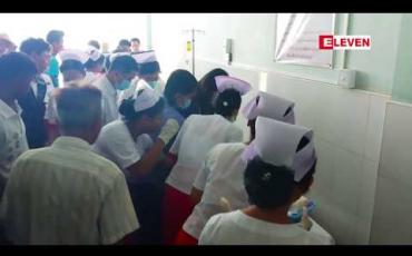 Embedded thumbnail for ယင်းမာပင်မြို့နယ် ပြန်လှည့်ကျေးရွာအနီးလျှပ်စစ်မီးသွယ်တန်းရာမှ အစပြုကာရွာသားများနှင့် ရဲတပ်ဖွဲ့ဝင်များပဋိပက္ခဖြစ်ပွားနေစဉ် ရဲတပ်ဖွဲ့မှ သေနတ်ဖြင့်ပစ်ခတ်မှုကြောင့် ရွာသားလေးဦး ထိခိုက်ဒဏ်ရာရရှိ