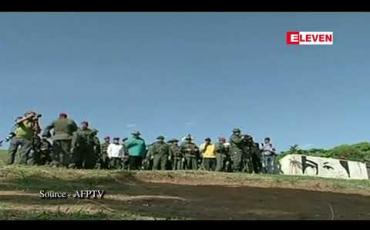 Embedded thumbnail for အမေရိကန်ဘက်မှ တိုက်ခိုက်မှုအတွက် အသင့်ပြင်ထားရန် ဗင်နီဇွဲလား စစ်တပ်အား သမ္မတမာဒူရို တိုက်တွန်း 