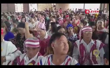 Embedded thumbnail for ကရင်တိုင်းရင်းသားတို့၏ ရိုးရာဓလေ့ ဝါခေါင်လ လက်ချည်ပွဲ ကရင်ပြည်နယ်အနှံ့တွင် ကျင်းပ