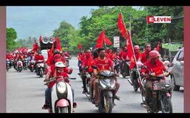 Embedded thumbnail for မန္တလေးနှင့်စစ်ကိုင်းတွင် NLD ထောက်ခံသူ ထောင်နဲ့ချီ ဝန်းရံအင်အားပြ 