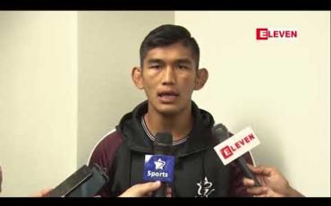 Embedded thumbnail for ပရိသတ်အားလုံးကို အရမ်းချစ်ပါတယ်၊ ဟာဆဲဂါ၀ါနဲ့ ချန်ပီယံကာကွယ်ပွဲဟာ ကျွန်တော့်ရဲ့ကစားသမားဘဝအကောင်းဆုံးပွဲဖြစ်လာမယ်လို့ ယုံကြည်တယ်ဆိုပြီး ပြောခဲ့တဲ့ အောင်လအန်ဆန် 