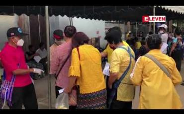 Embedded thumbnail for မဲဆောက်မြို့ရှိမြန်မာရွှေ့ပြောင်းလုပ်သားများအပါအဝင် အလုပ်သမားများကို ထိုင်းအမျိုးသားလုံခြုံရေးကောင်စီက COVID ရှိ/မရှိ အခမဲ့စစ်ဆေးပေး 