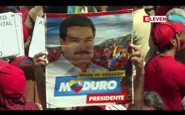 Embedded thumbnail for ဗင်နီဇွဲလားအစိုးရကအတိုက်အခံအဖွဲ့ကိုဆန့်ကျင်သည့် တန်ပြန်ချီတက်ဆန္ဒပြပွဲကြီး နှစ်ရပ်ပြုလုပ်သွားမည်