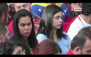 Embedded thumbnail for ပျောက်ဆုံးနေသည့် FARC သူပုန်ခေါင်းဆောင်ဟောင်း နှစ်ဦးကို ဗင်နီဇွဲလားနိုင်ငံက ကြိုဆိုကြောင်း သမ္မတ မာဒူရို ပြောကြား 